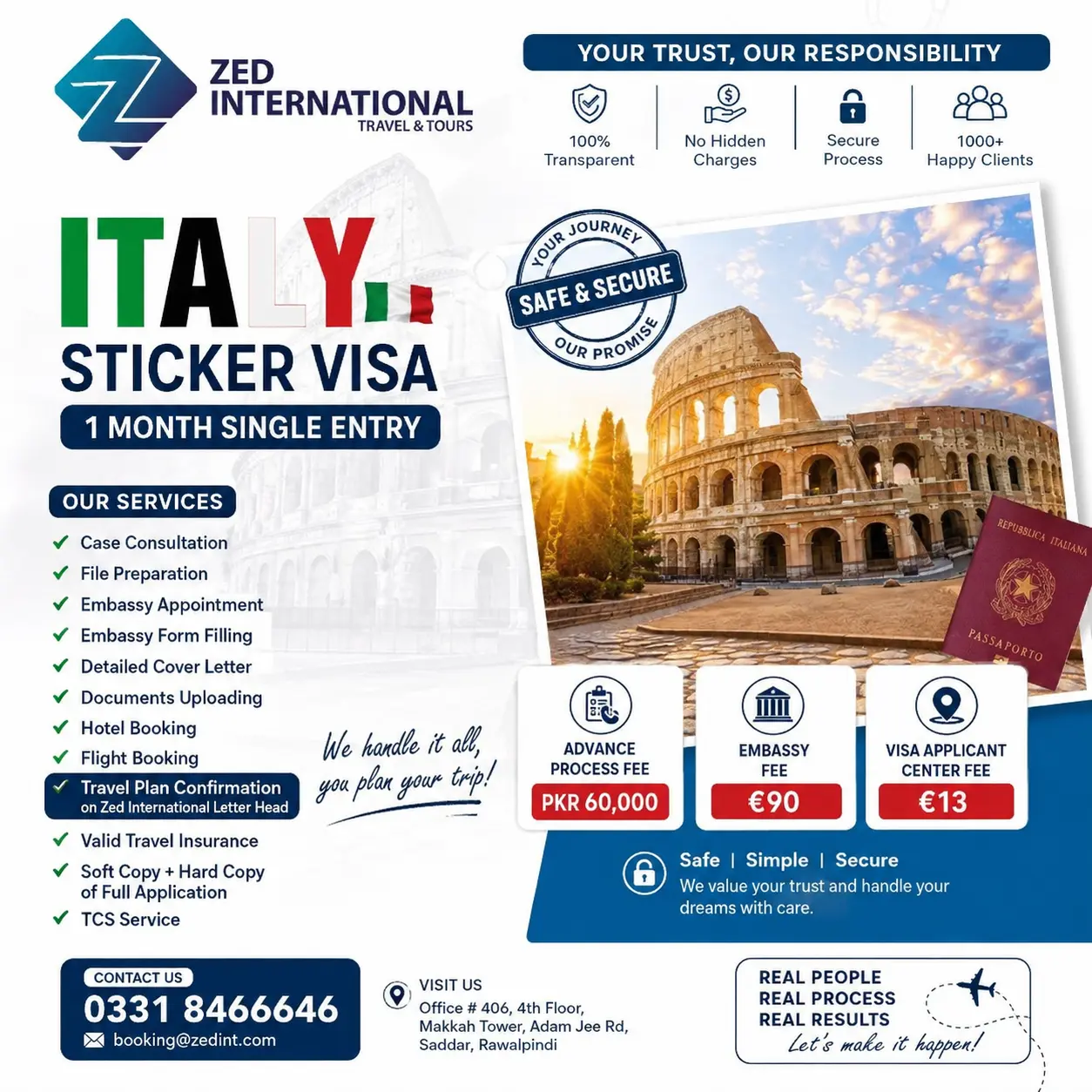 Italy Schengen visa consultant