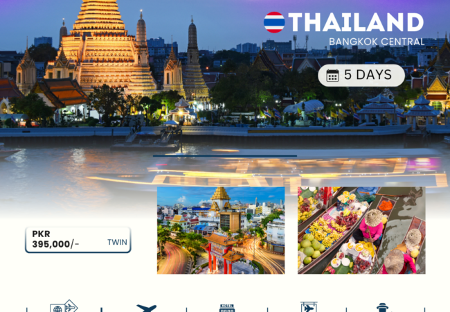 Bangkok, Thailand All Inclusive 5 Days Holiday Package 2026