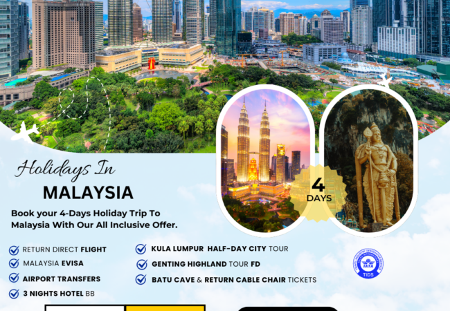 Malaysia 4 Days Holiday Tour