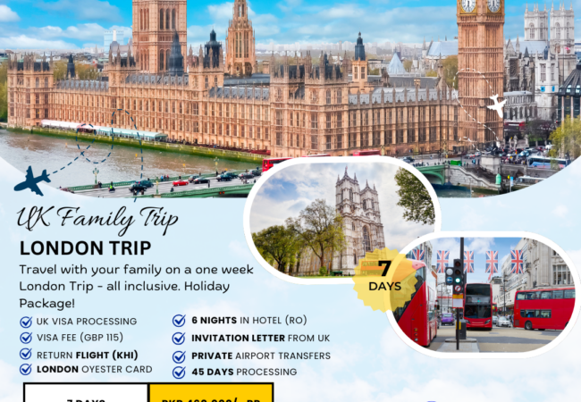 7 Days UK family tour package