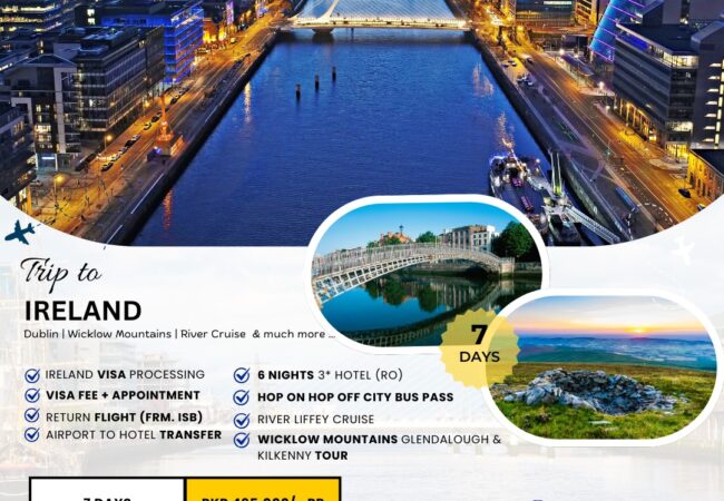 Ireland 7 Days Holiday Package