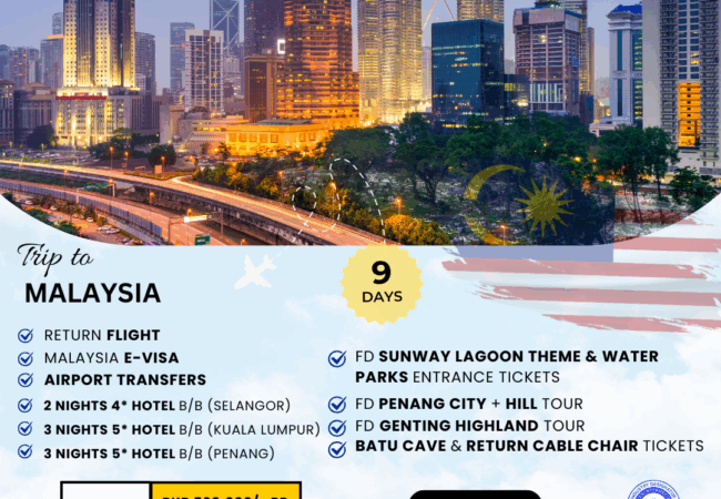 Malaysia 9 days Holiday Package