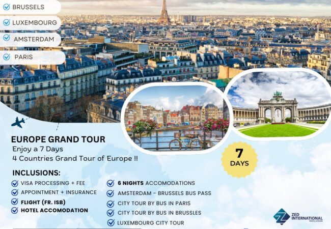 Schengen Grand Tour - Belgium, Luxembourg, France, Netherlands - 7 Days